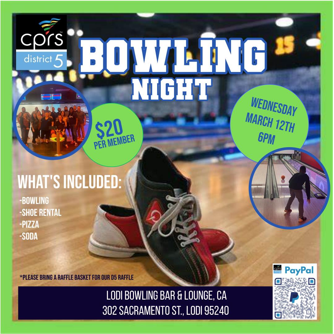 Bowling Night March 2023